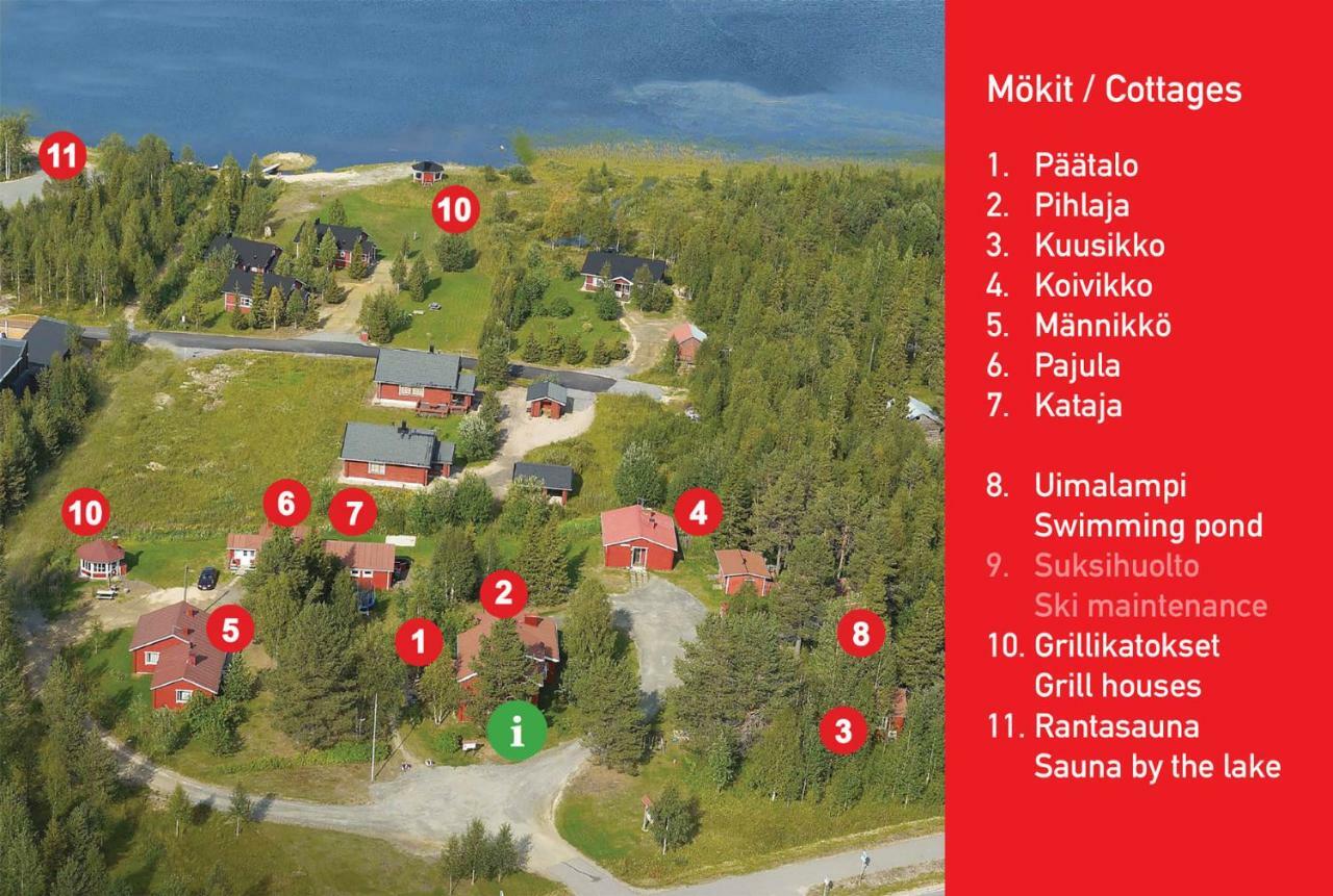 Yllaeksen Yoepuu Villa Äkäslompolo Eksteriør bilde