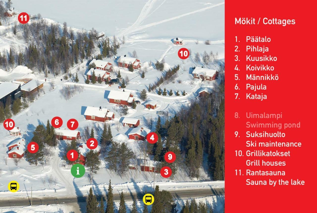 Yllaeksen Yoepuu Villa Äkäslompolo Eksteriør bilde